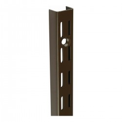 1000mm Brown Twin Slot Upright