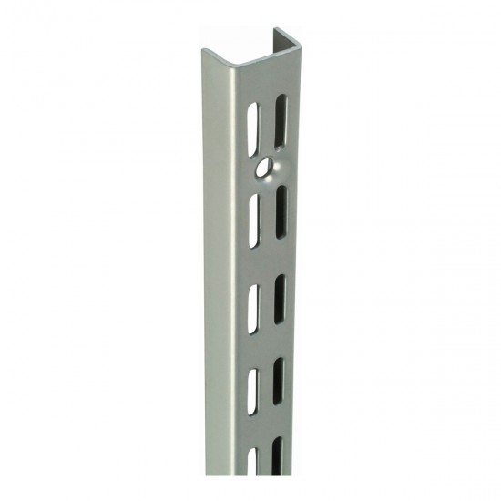 430mm Silver Twin Slot Upright