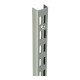 2400mm Silver Twin Slot Upright
