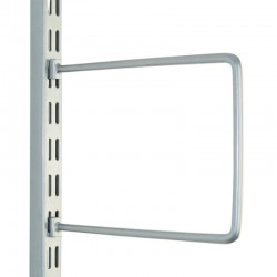 Silver Flexible Book End Pair 200mm x 120mm (Pair)