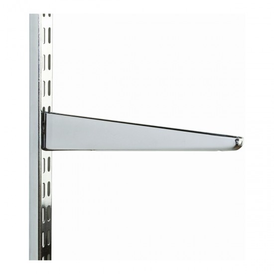 320mm Chrome Twin Slot Shelving Bracket