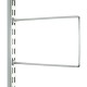 Chrome Flexible Book End Pair 150mm x 120mm