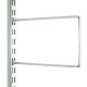 Chrome Flexible Book End Pair 150mm x 120mm