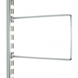 Chrome Flexi Book Ends 250mm x 150mm