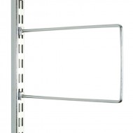 Chrome Flexi Book Ends 250mm x 150mm