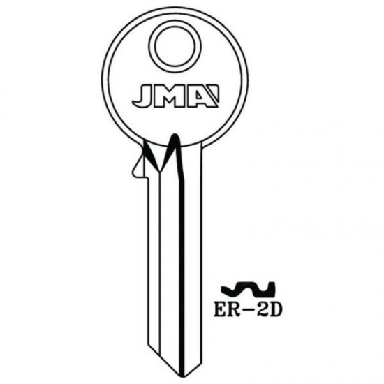 ER-2D Cylinder Keyblank