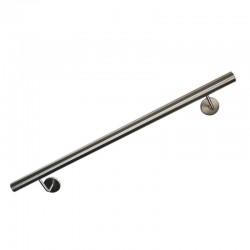 Rothley Polished Stainless Steel Stair Handrail Kit 3.6m