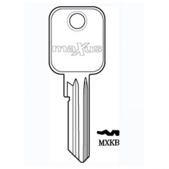 Maxus MXKB1 T10 3* 6 Pin Key Blank