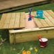 Sandpit With Lid