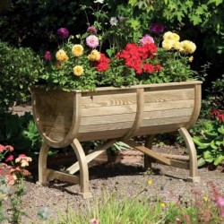 Marberry Barrel Planter