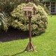 Bisley Bird Table - Natural Timber - 1585 x 360 x 360mm