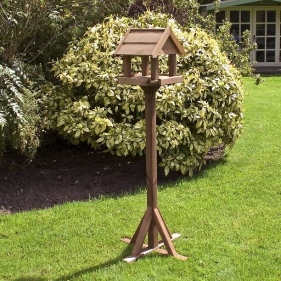 Bisley Bird Table - Natural Timber - 1585 x 360 x 360mm