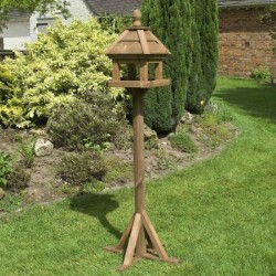 Lechlade Bird Table - Natural Timber - 1720 x 360 x 360mm
