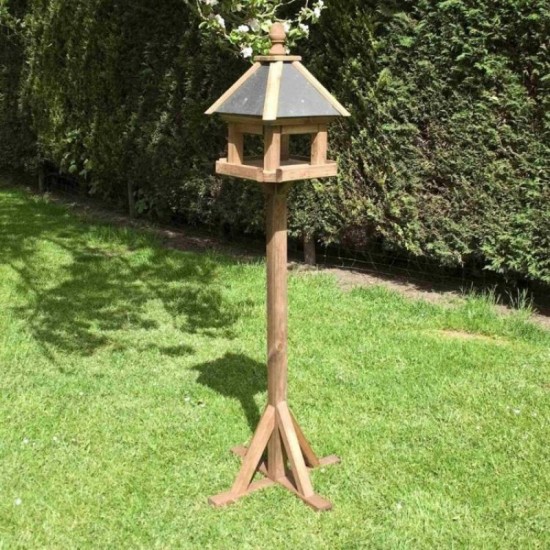 Laverton Bird Table - Natural Timber - 1720 x 360 x 360mm