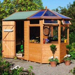 Potting Store - Dipped Honey Brown - 2340 x 2040 x 3136mm
