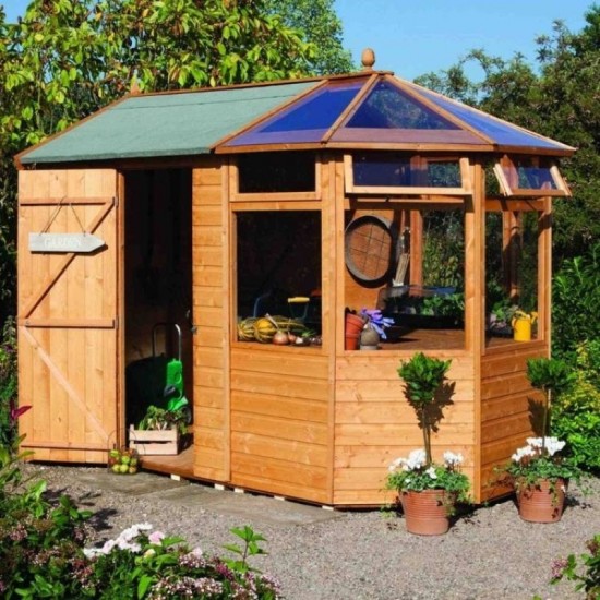 Potting Store - Dipped Honey Brown - 2340 x 2040 x 3136mm