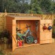 Rowlette Wallstore - Dipped Honey Brown - 1640 x 1825 x 825mm