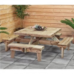Square Picnic Table