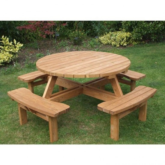 Round Picnic Table