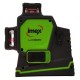 Imex 3D Multi-Line Laser 3 x 360&deg; Lines Red Beam