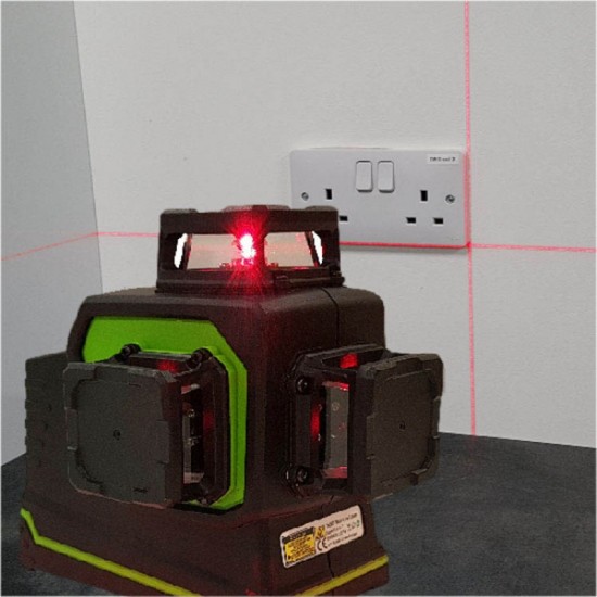 Imex 3D Multi-Line Laser 3 x 360&deg; Lines Red Beam