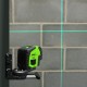 Imex Crossline Laser / Plumb With Tripod Green Beam