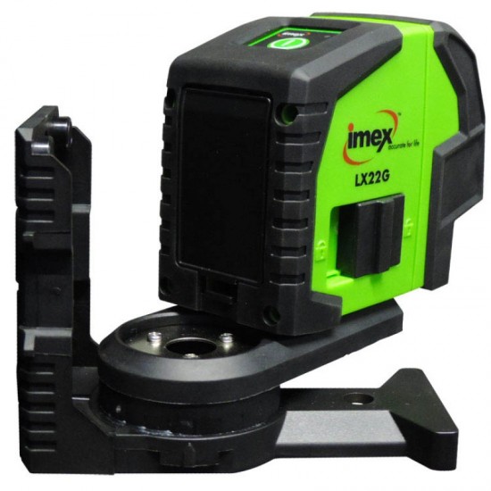 Imex Crossline Laser / Plumb With Tripod Green Beam