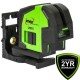 Imex Crossline Laser / Plumb With Tripod Green Beam