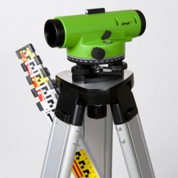 Imex LAR 28x Magnification Auto Level With Tripod & 5m Staff