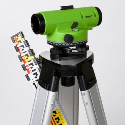 Imex LAR 32x Magnification Auto Level With Tripod & 5m Staff