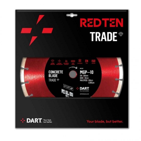 Dart Red Ten BMI-10 350mm Diamond Blade