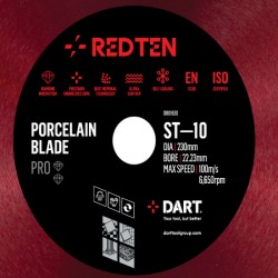 Dart Red Ten ST-10 200mm Diamond Blade