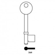 346 5 Lever Union Keyblank