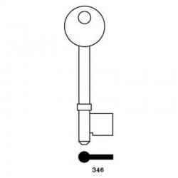 346 5 Lever Union Keyblank