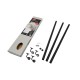 Rothley Matt Black  Stair Handrail Kit 3.6m