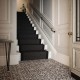 Rothley Drift Wood Matt Black Stair Handrail Kit 3.6m