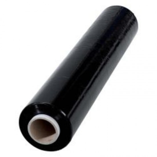 400mm x 250m Black Pallet Wrap Cling Film