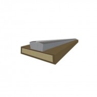 20 x 4mm Brown 1 Hour Intumescent Fire & Smoke Seal