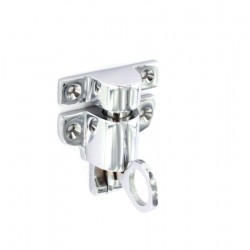 Polished Chrome Fanlight