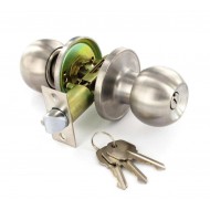 Stainless Steel Entrance Knob Set