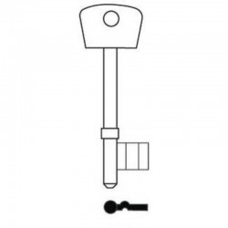 KB436/6G Pipesafe Key Blank