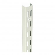 430mm White Twin Slot Upright