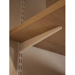 220mm White Shelving Bracket