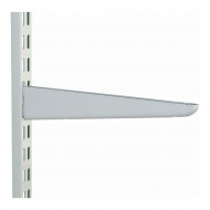 610mm White Twin Slot Shelving Bracket