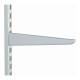 610mm White Twin Slot Shelving Bracket