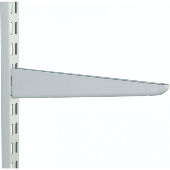 370mm Medium Duty White Shelving Bracket