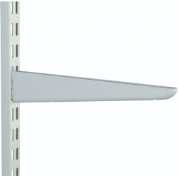 370mm Medium Duty White Shelving Bracket