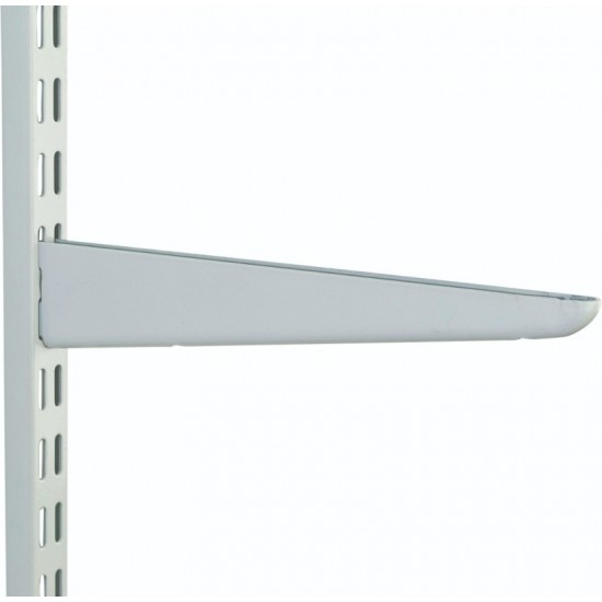 370mm Medium Duty White Shelving Bracket