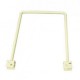 250mm White Flexible Bookend
