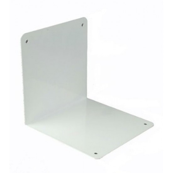200mm White Free Standing Bookend